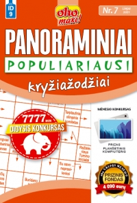 ID 9 oho maxi! Panoraminiai kryžiažodžiai Populiariausi ID 9 oho maxi! Panoraminiai kryžiažodžiai Populiariausi
